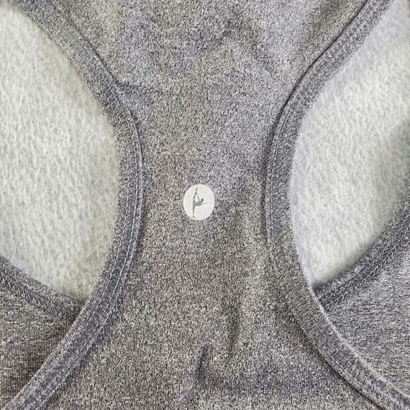 90 Degree By Reflex Tank Top Womens Large Gray Active Sleeveless Racerback - Picture 5 of 7